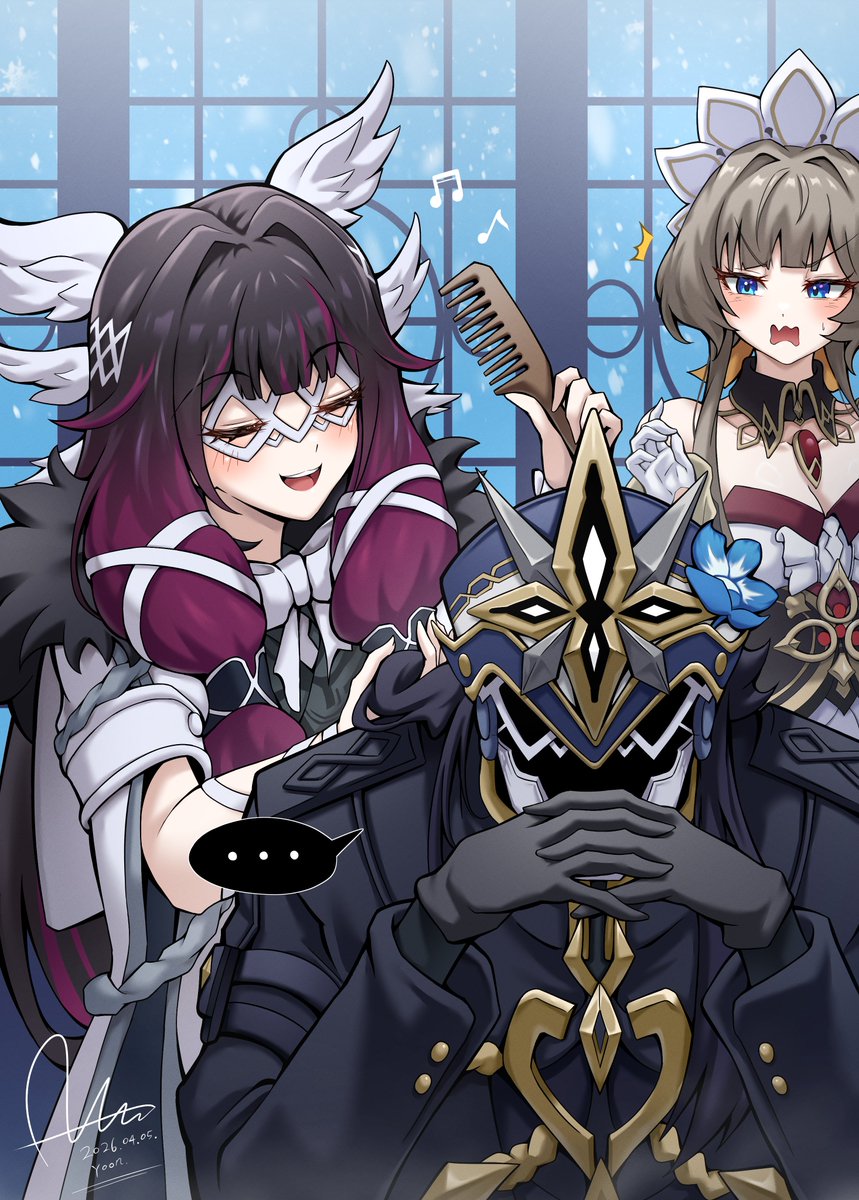 コロンビーナ &amp; カピターノ🎵
#原神 #Genshinlmpact #コロンビーナ