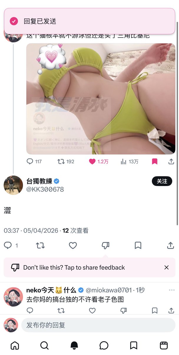 neko今天🐱什么(番茄炒蛋版) tweet media