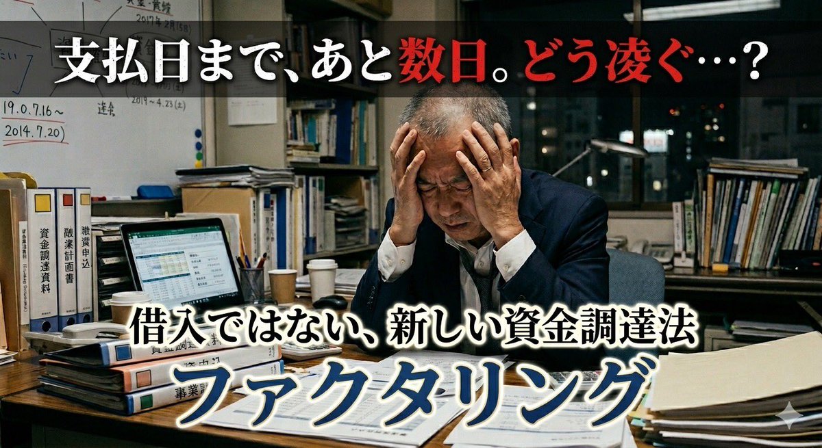 ファクタリングACE【資金調達ナビ】 tweet media