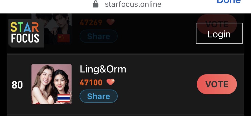 lingormcentral's tweet image. Lets Vote LingOrm at Starfocus Online!

starfocus.online

#highlights
#LingOrmMABUHAY
