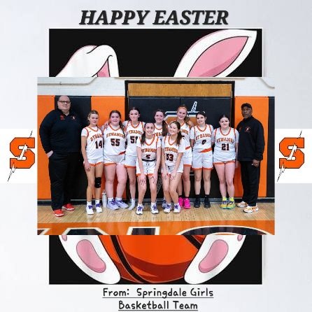 Springdale Dynamos Girls Basketball 🧡🖤⚡️🏀 tweet media