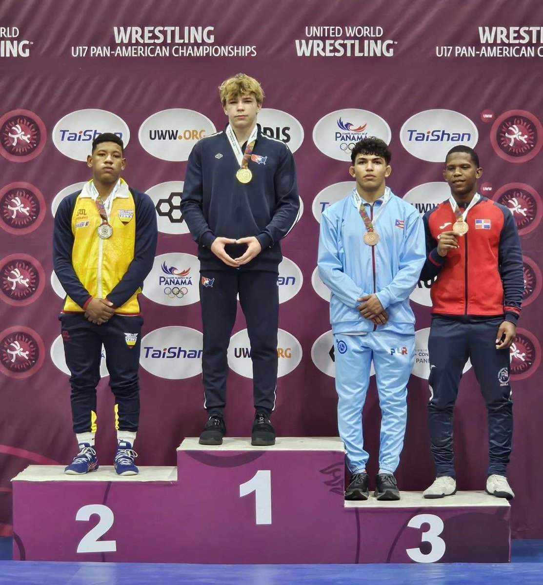 Fedolard's tweet photo. 🇩🇴 Alerta de Medalla 🇩🇴

Enmanuel Rosa Soriano, conquistó presea de bronce 🥉, en el estilo Greco Romana, categoría 80 kg, Campeonato Panamericano U17, Panamá 🇵🇦 2026.

#fedola https://t.co/s0jqt3JlVG