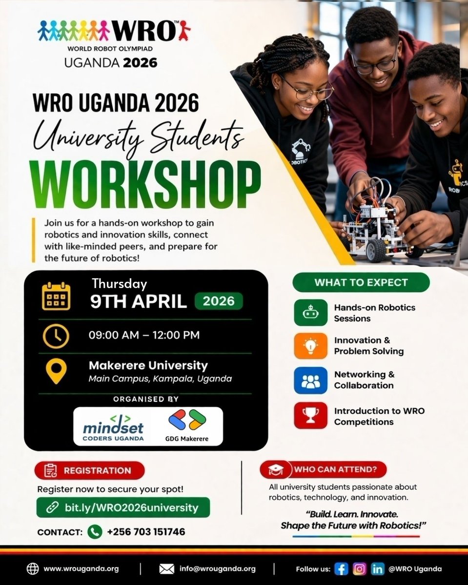 WORLD ROBOT OLYMPIAD UGANDA tweet media