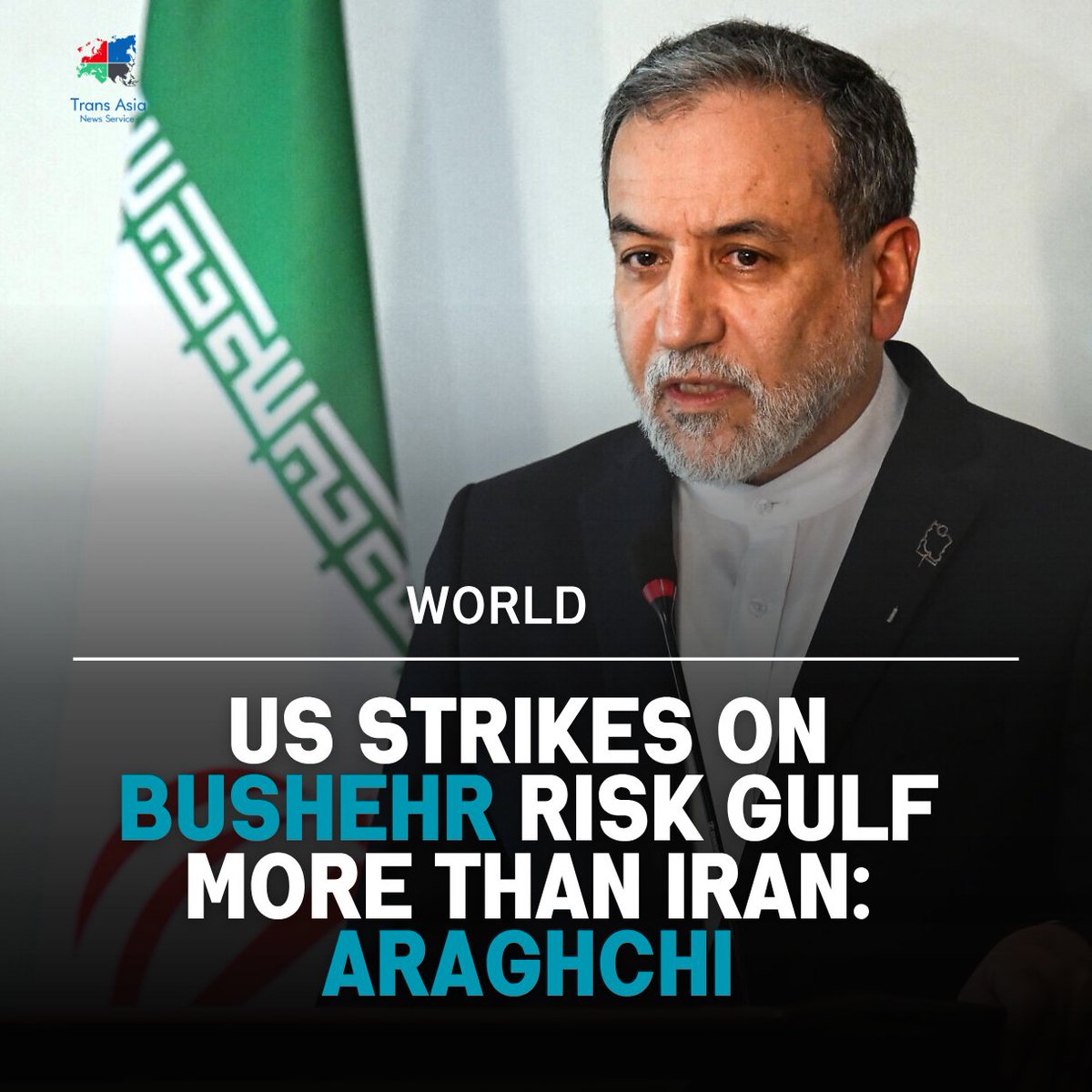 US Strikes on Bushehr Risk Gulf More Than Iran: Araghchi

Read more
transasianews.com/open-article/2…

#IranWar‌ #iran #tehran #isreal #trump #oil
