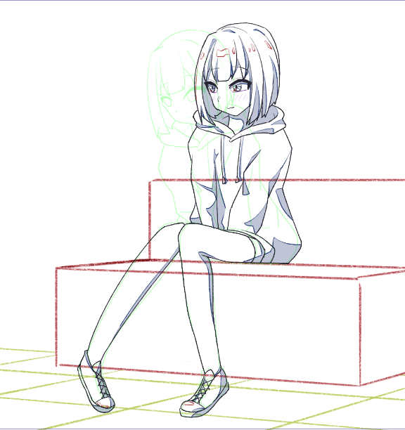 koppecraft's tweet photo. Exになったのでアニメを描いている https://t.co/qWbcp938GB