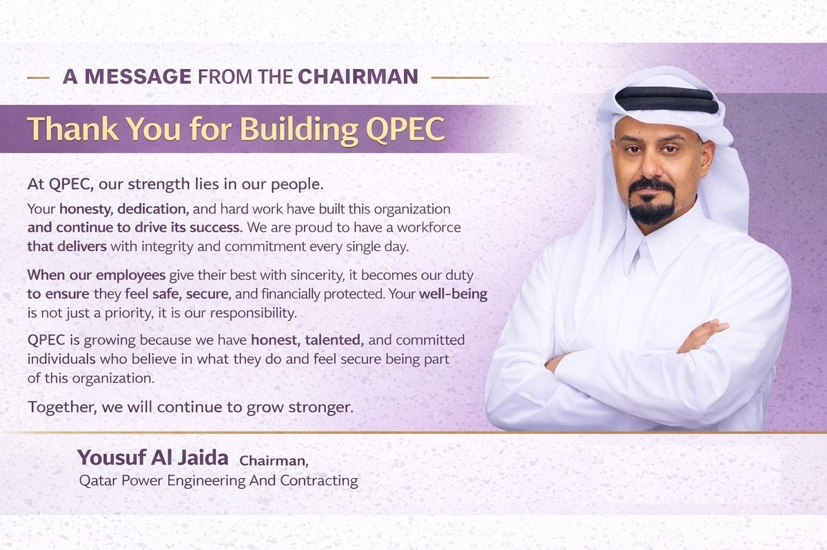 Qatar Power Engineering & Contracting. (@qpec_doha) on Twitter photo 