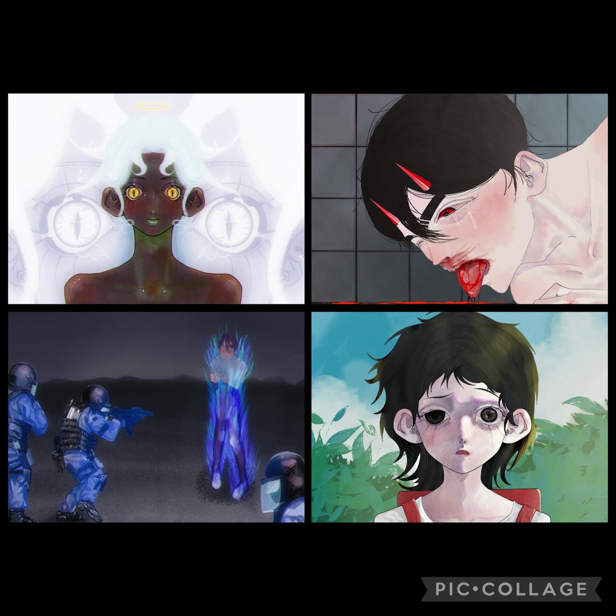 世界滅亡を知った少年少女達 tweet media