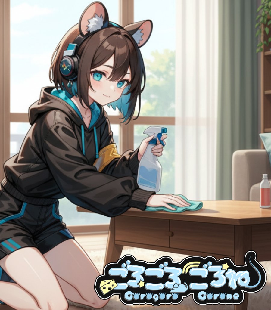 ごろごろごろね🐭🎧🛏V準備ちゅう tweet media