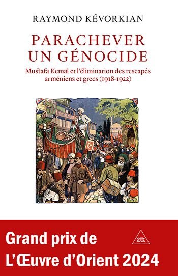 _Artaxias_'s tweet photo. "Parachever un génocide", du Prof. Raymond Kévorkian, montre en détail comment la Turquie moderne s’est édifiée sur la continuité des violences planifiées envers les Arméniens et les Grecs après la fin de la 1ère Guerre mondiale, sous l’autorité de Mustafa Kemal.

En mettant au jour la poursuite des exterminations et les expulsions au moment même où se forgeait l’État‑nation turc, l’ouvrage montre que l’homogénéisation ethnique qui existe encore aujourd'hui n’a pas été un accident. C'était un objectif, et l’un des fondements de la République d'Atatürk.
Un livre indispensable pour qui veut comprendre la Turquie contemporaine

#GénocideDesArméniens #NiOubliNiPardon 
#ArmenianGenocide