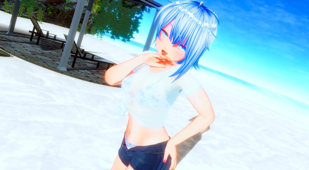 健全な水着ヒロイン
もうすぐあたしの水着が見れるぞ～？
#COM3D2 #カスタムオーダーメイド3D2