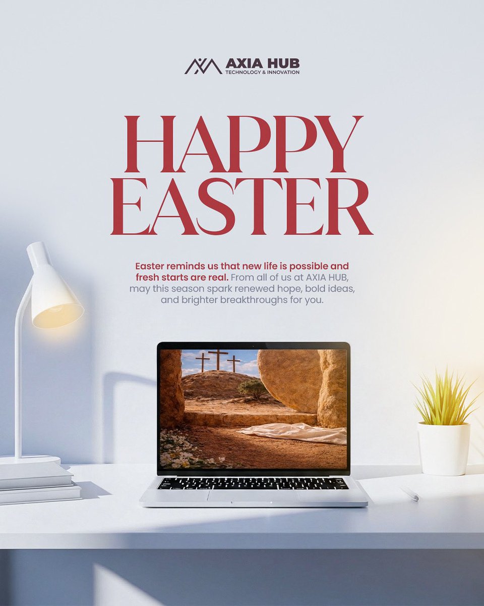 AxiaHub's tweet photo. A day that reminds us that no matter how dark things may seem, there is always hope, renewal and a new beginning.

Our hope is alive, Jesus conquered the grave. Happy Easter ❤️

#eastersunday #risensavior #ressurectionpower https://t.co/AfT8q3ATum