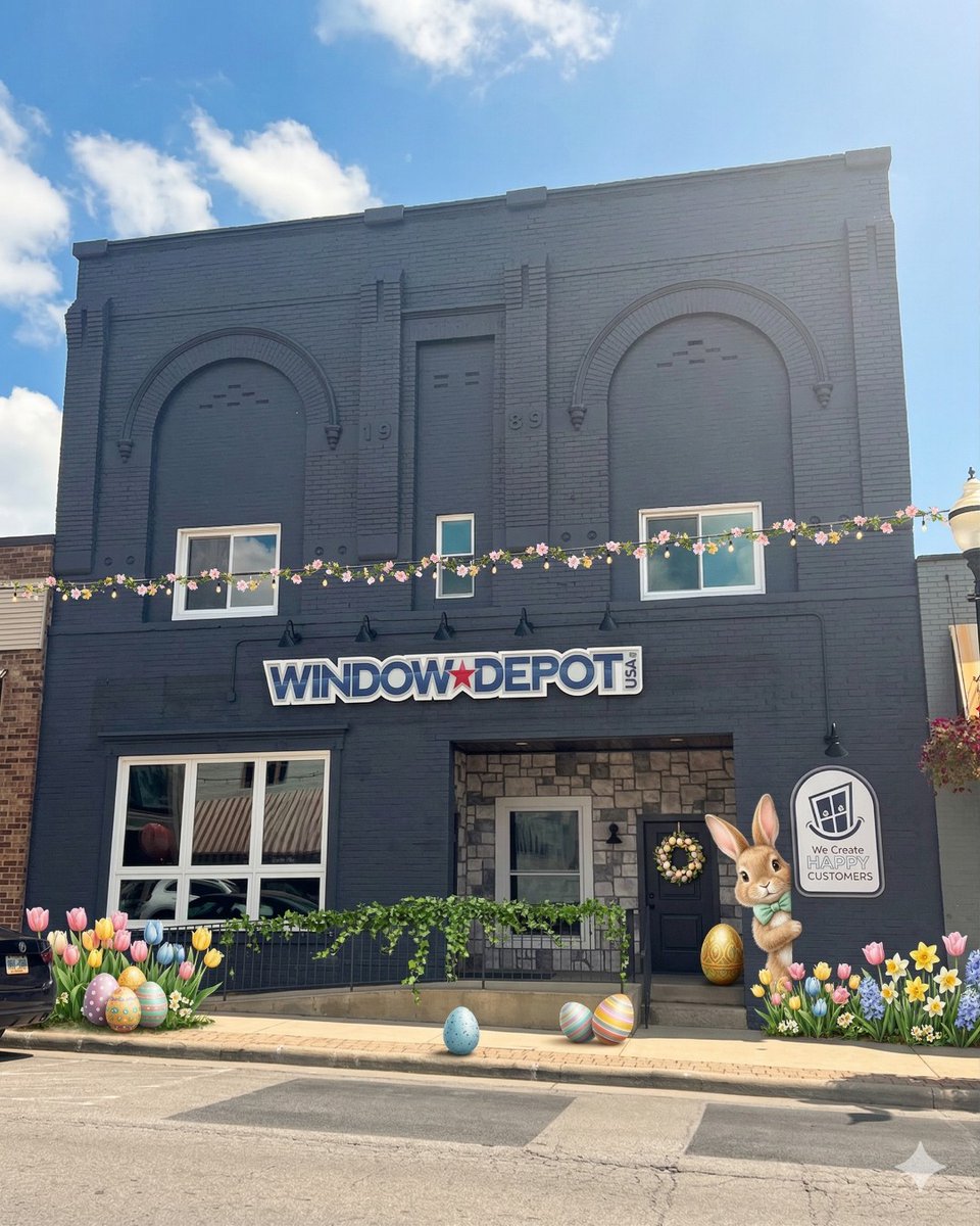 USAWindowDepot's tweet image. The Easter Bunny stopped by…must’ve heard we’ve got the best windows in town 🐰✨

Happy Easter from Window Depot USA!

#HappyEaster #EasterBunny #NewWindows