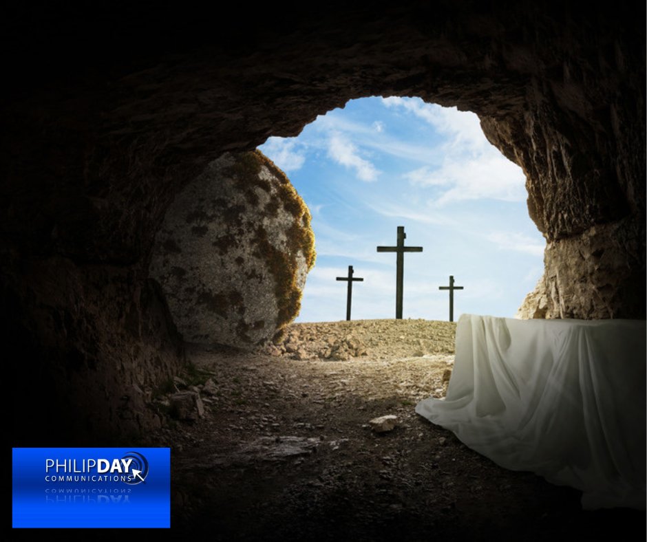 PhilipDayCom's tweet photo. He is Risen!

He is Risen Indeed!

Have a Happy Easter from Philip Day Communications.  

#EasterSunday2026 #HeisRisen #HeisRisenIndeed https://t.co/iU7uSzCJvv