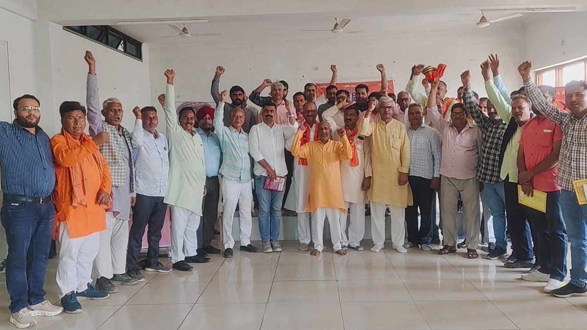भारतीय किसान संघ अखिल भारतीय अधिकारी श्री हरपाल सिंह डागर जी का प्रवास जनपद मुरादाबाद
