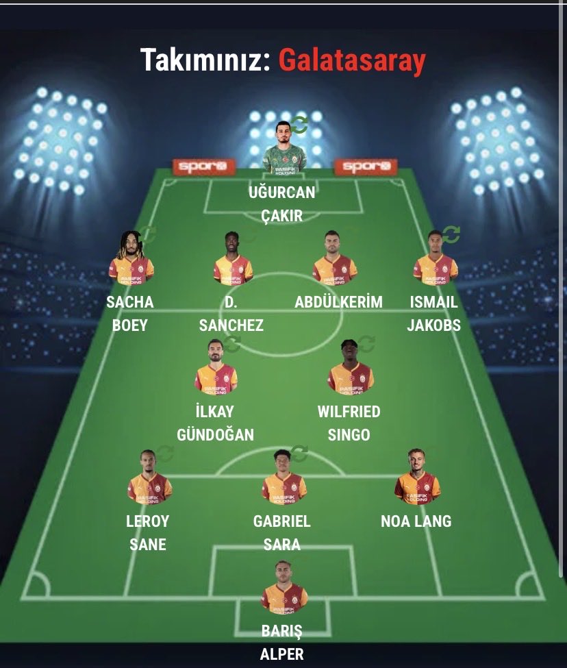 Galatasaray için bu saatten sonra ideal 11 tartışılmaz. Farklı Düşünen varsa niyetini sorgularım