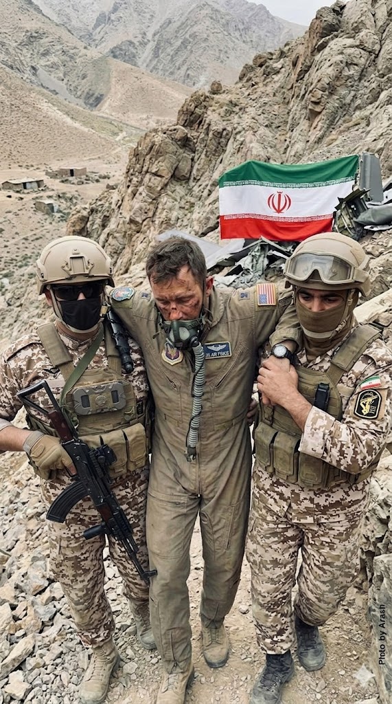 ShowRaihan's tweet image. Apparently the #missingpilot was successfully rescued, But by the #IRGC.