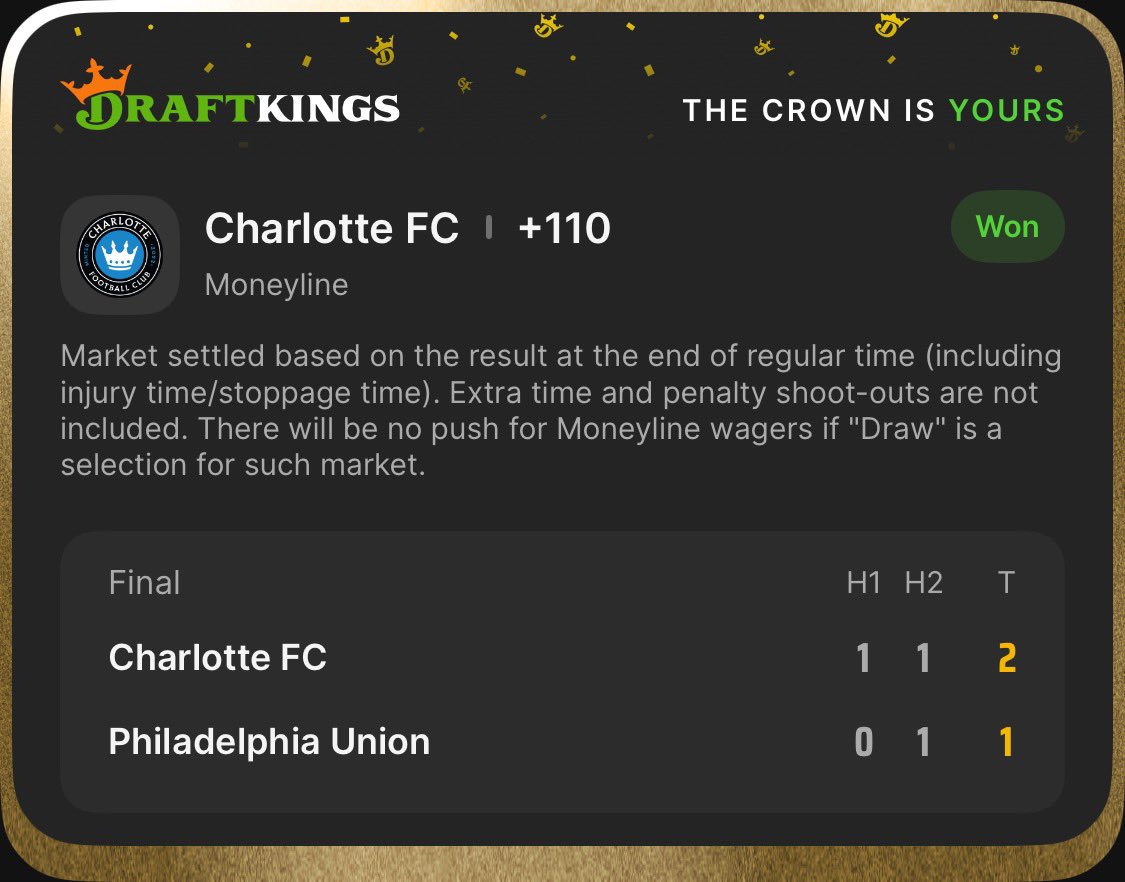 JustWinBetsBaby's tweet image. He does it again!!!! @JoeDaFan goes 3-1 again in @MLS @MLSes &amp;amp; for our VIP followers he hits on a nice 5-team parlay at +865!  When it comes to ⚽️ the guy knows his stuff. (17-4-1 on the season: 81%). Give us a follow for more of our free WINNING bets!

#MLS #SoccerPicks