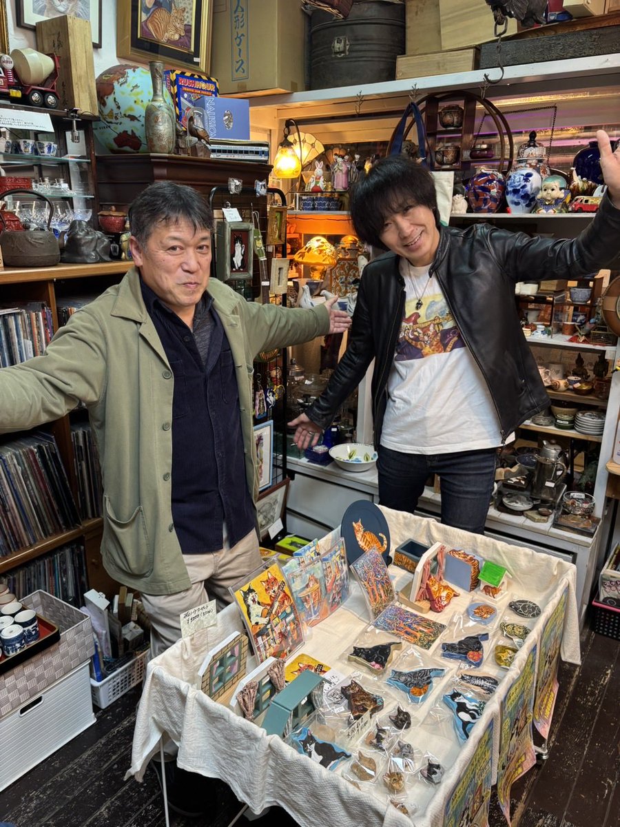 年下の兄貴、ダイナマイト先生がお店に来てくれました。感激！