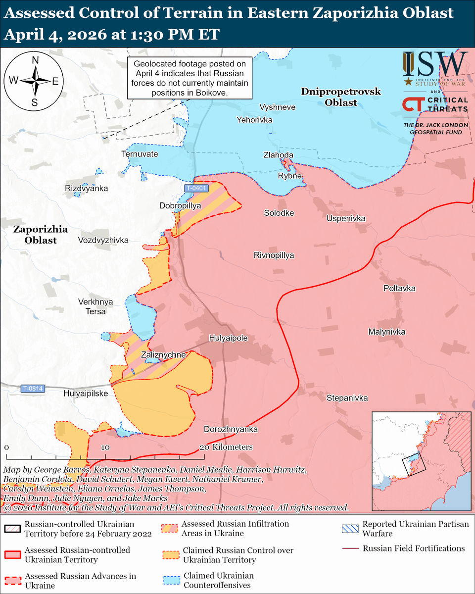 Institute for the Study of War tweet media