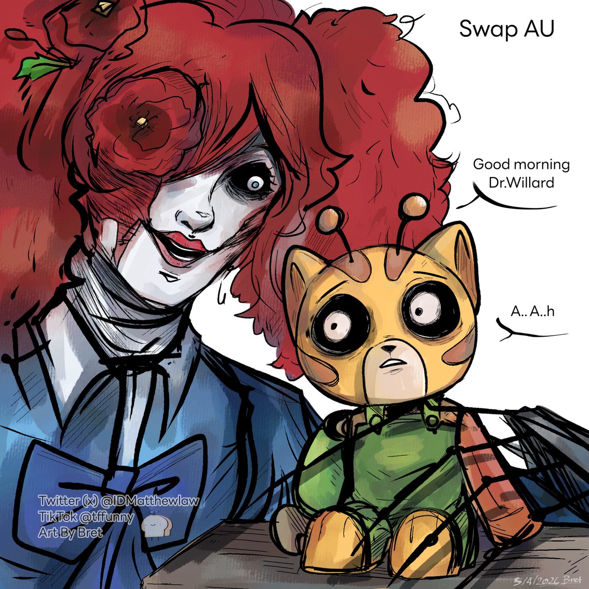 (Swap Au) #PoppyPlaytime 
Say hello