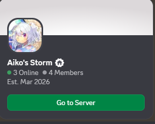 AikoYakumo's tweet photo. Hihaiko everyone! I have an announcement to make!  I have a new Discord server! If you want schedules, stream links, and everything, there is the best place to get it! Come and join! https://t.co/0Mi6JlWiAu