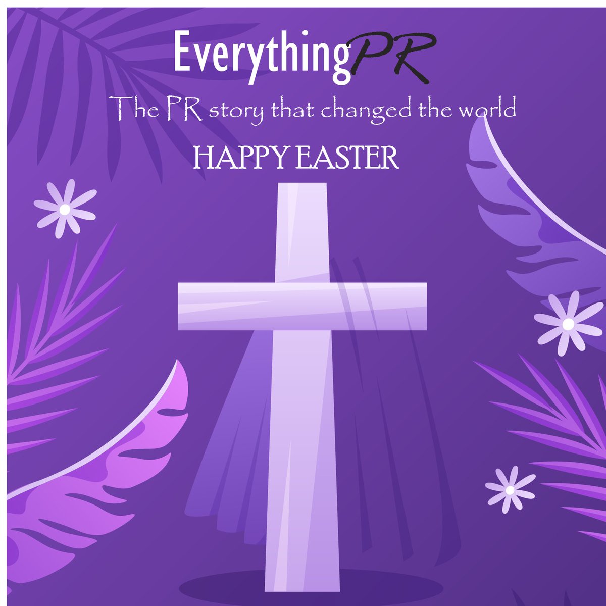 EverythingPRJKO's tweet photo. To the most influential #PublicRelations narrative ever shared.

Happy #Easter from the entire #EverythingPR crew. 
@EverythingPRJKO I @ConnectPR_ https://t.co/TgUL73Rtxh
