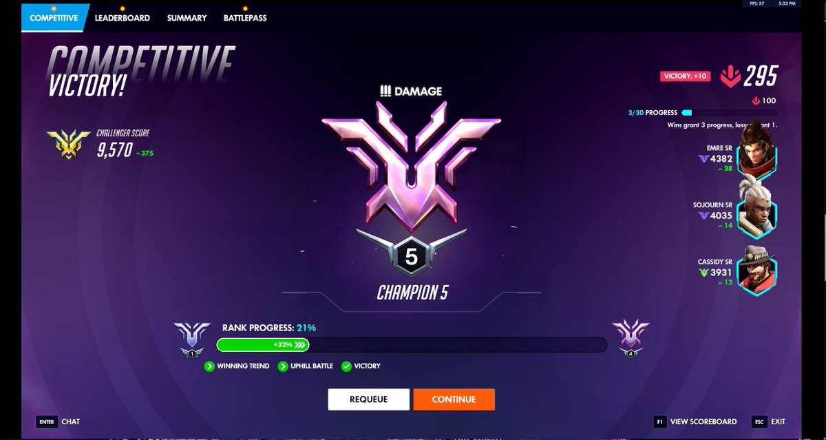 sparten2360's tweet photo. Through the freshies wintraders jambons and mud hit champ soloq on an account made before sombra was in the game https://t.co/ouf3uJHcKM