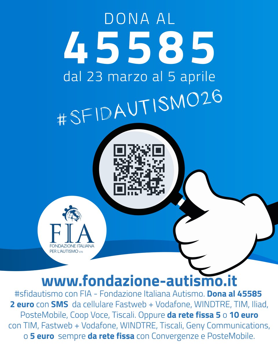 Fondazione Italiana Autismo ETS tweet media