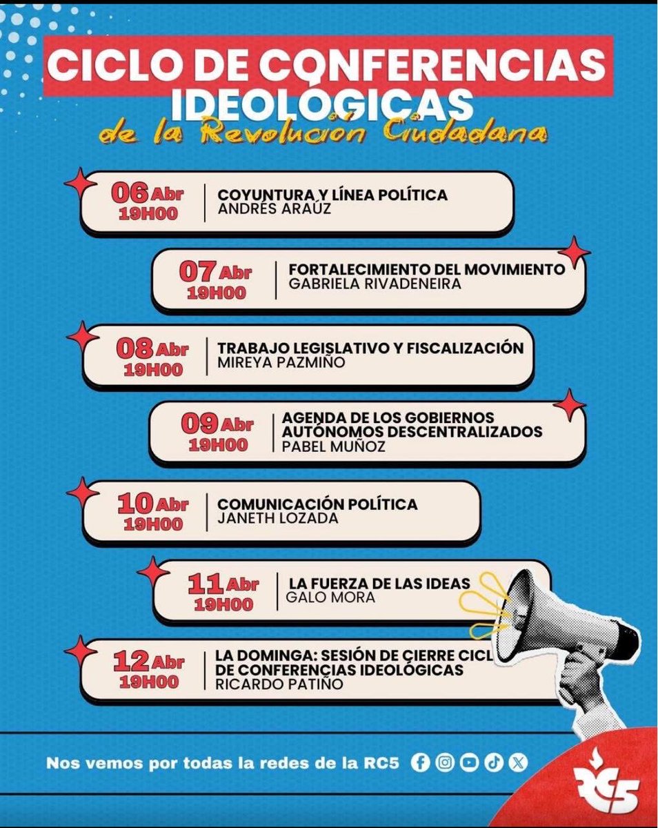 Rafael Correa tweet media