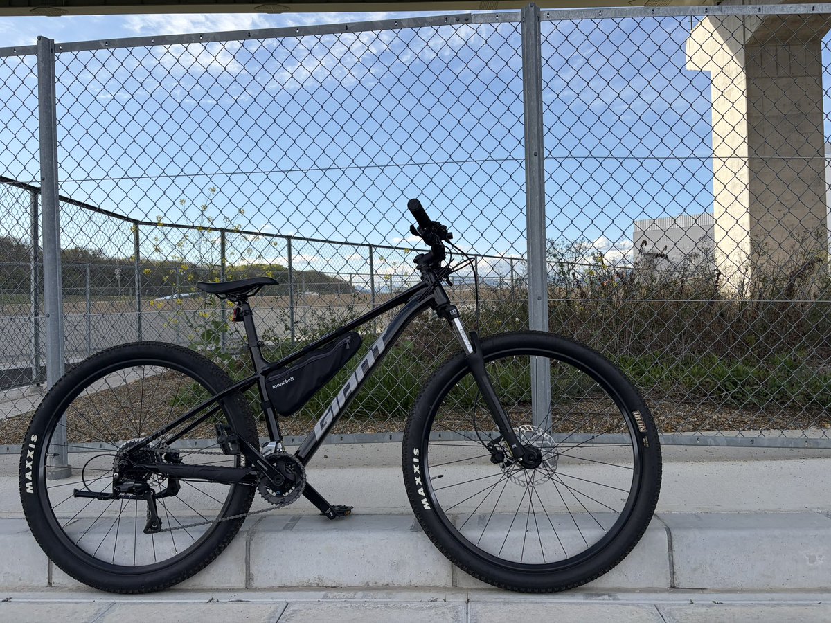 tarock4ag's tweet photo. ウィリー覚える前にタマが潰れそう #MTB https://t.co/Lqk7Pkpncz