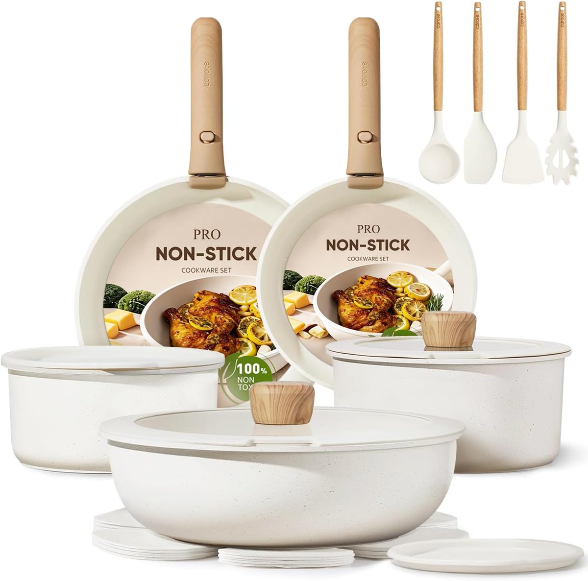 mouadhome5's tweet image. Messy kitchen?
Fix it with this 43% OFF cookware set.
Nonstick + space-saving = easier cooking.
Shop now.
amzn.to/3OmJk87

#CookwareSet
#KitchenUpgrade #HomeEssentials
#SmartKitchen #Nonstick #KitchenHacks #SmallKitchen
#OrganizedHome