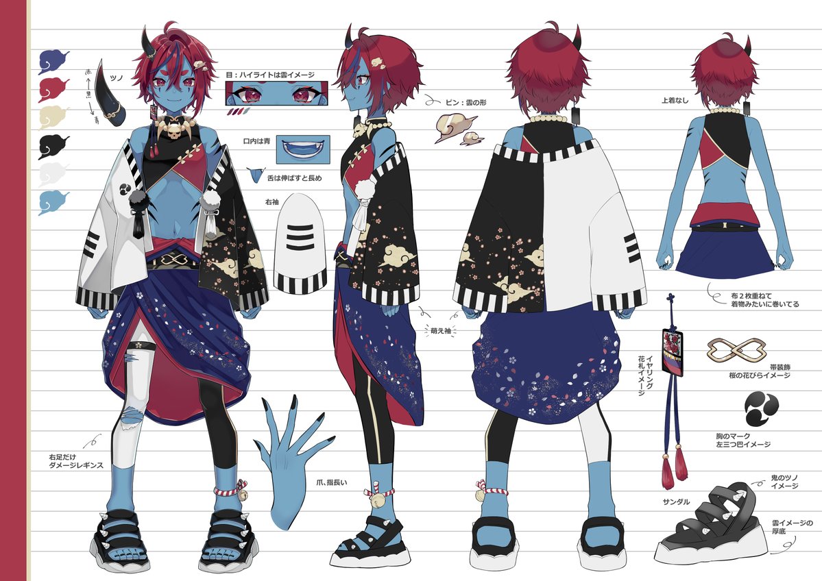 藍上桜華⭕️⚡️💙5/10誕生日🎂 tweet media