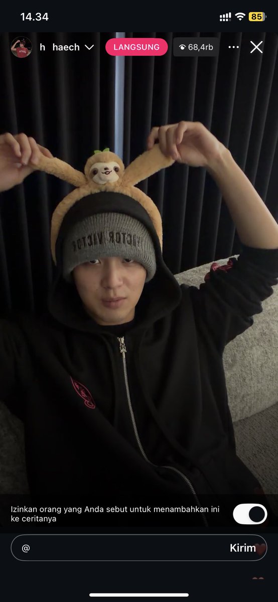 haechan live insta🥹