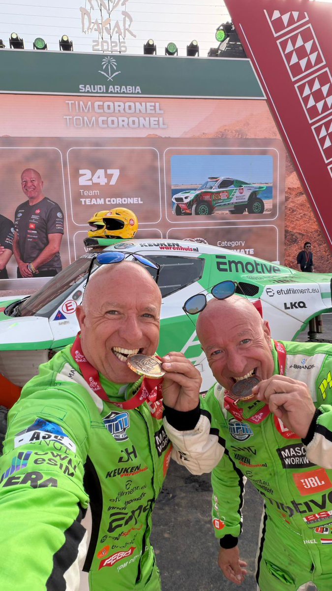 Tim Coronel tweet media