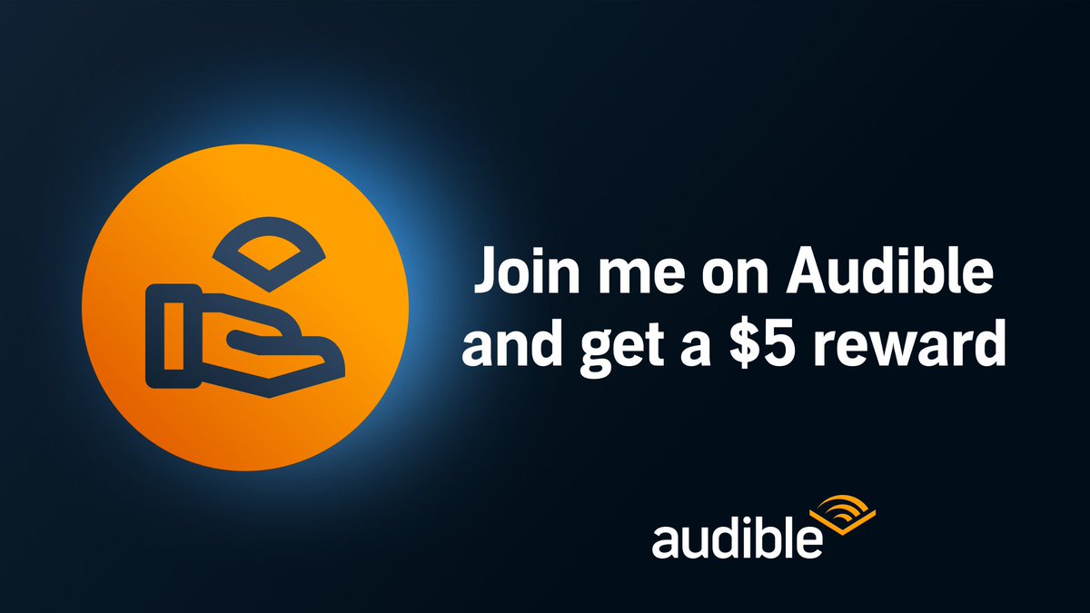 Tu recevras 5 $ de crédit audio pour tout achat de livre audio en t’abonnant avant le 6 avril 2026 via mon lien de parrainage: 

audible.com/ep/invited?sou…
