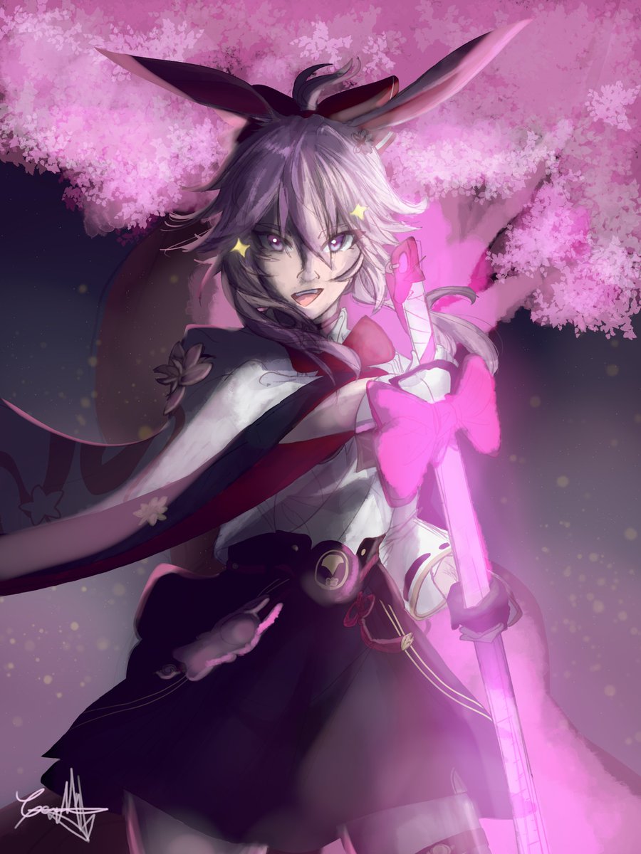 TERMINADO 🗣️ la verdad si me gusto este jasja para ser experimental (por el renderizaje) esta bien, espero a que los fans de Eva les guste 🩷#Evanescia #HonkaiStarRail #hsr #fanart