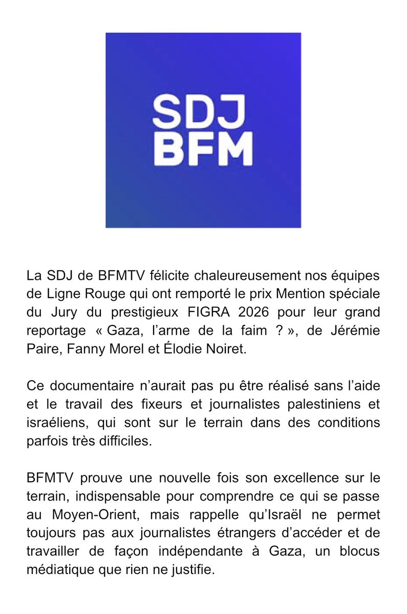 SDJ BFMTV tweet media
