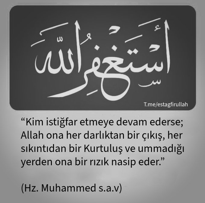 İstiğfar tweet media