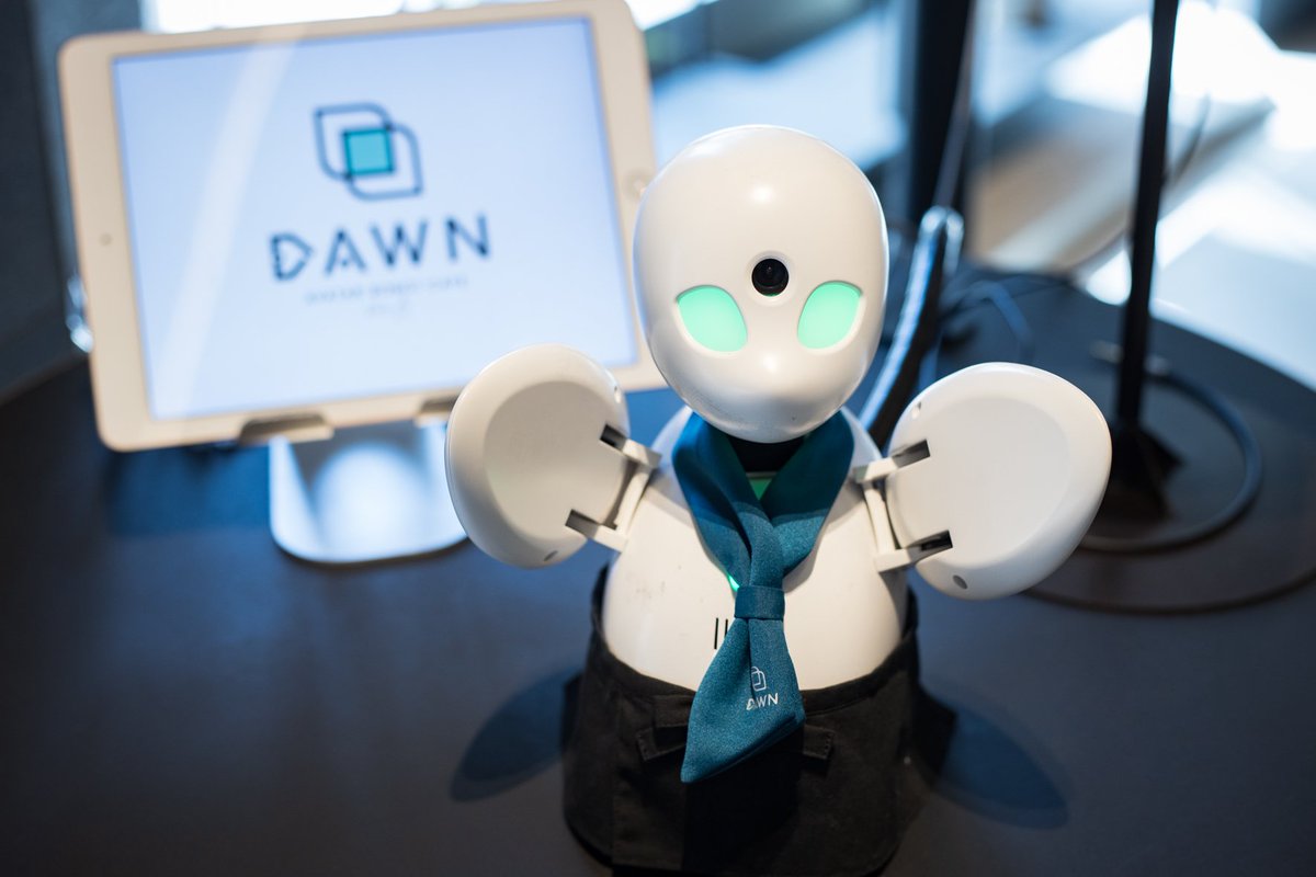 おはようございます！

本日もDAWNは元気にオープン致します☺️

ご予約無しでもご利用いただけますが、混雑時はお待ちいただくこともございますので予めご了承くださいませ🙇
本日もみなさまを笑顔でお迎えいたします。

それでは、皆さま良い一日をお過ごしくださいね🩷

#分身ロボットカフェ