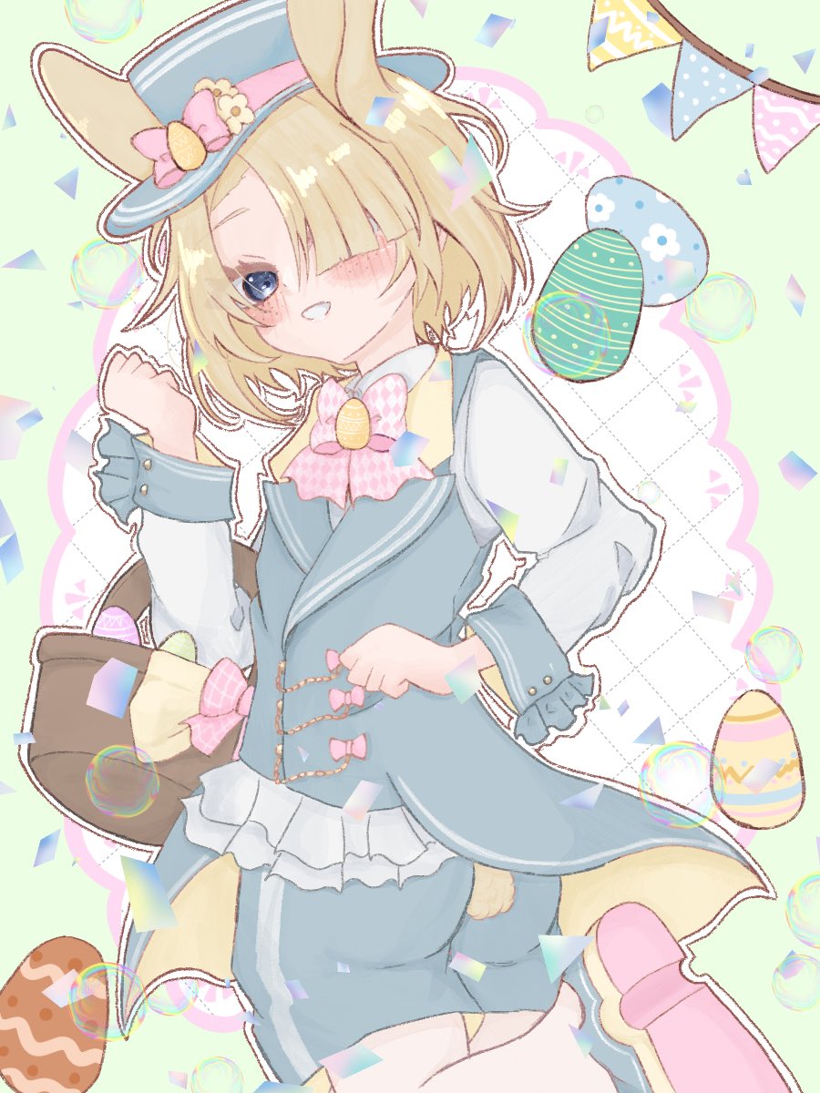 fremi_nett's tweet photo. イースター🥚🐇⸒⸒
#フレミネ #Freminet  #GenshinImpact https://t.co/yqptTl0iRB