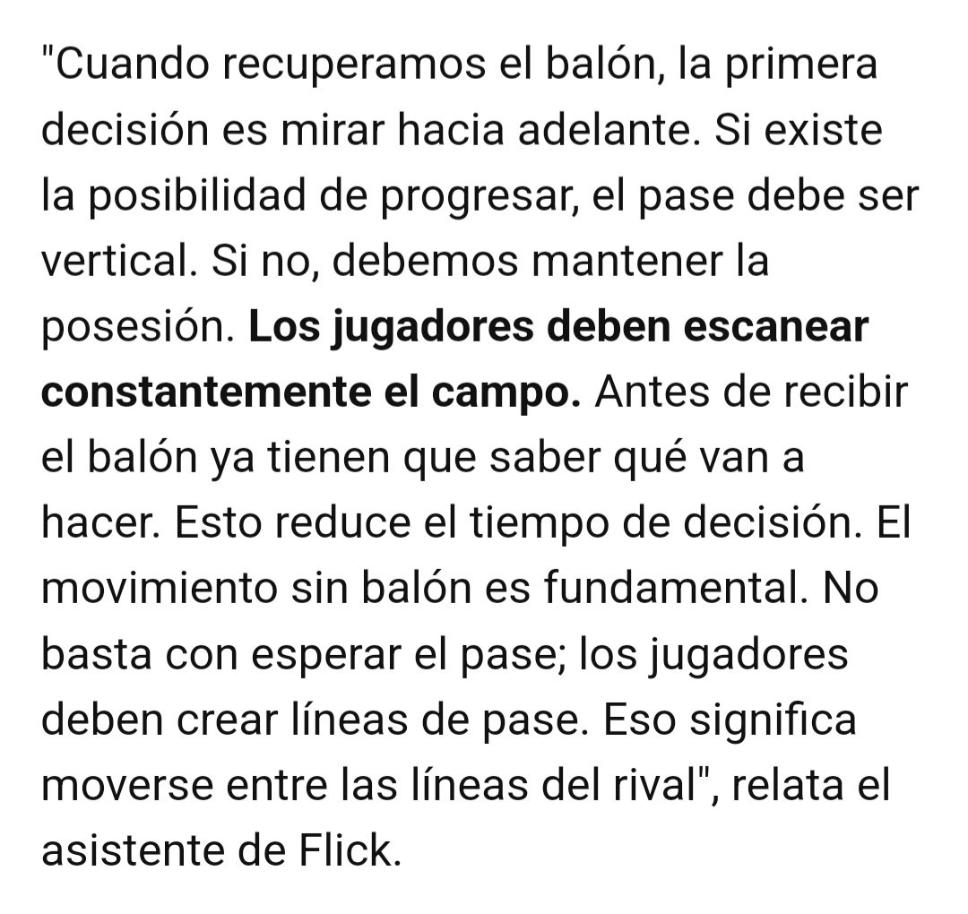futbolxvenas's tweet photo. Me gustó conocer a Stephan Nopp,analista de Flick gracias a la entrevista de @scapde_45.
Destaco esto sobre la presión y la importancia de escanear constantemente https://t.co/6jWNFC9aq7
