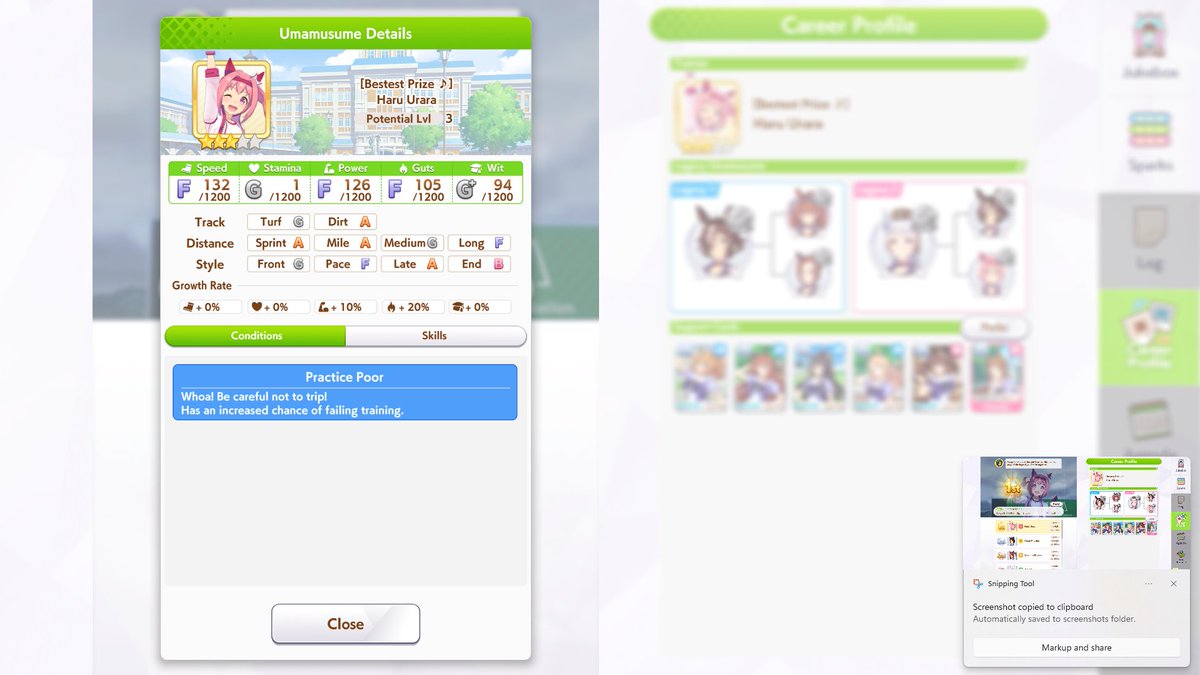 GeoFallsThrough's tweet photo. if I ever lose a debut again, I will remember this moment
#umamusume https://t.co/ECAAuSFPbx