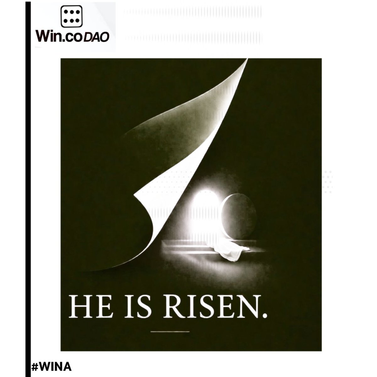Win.co DAO tweet media