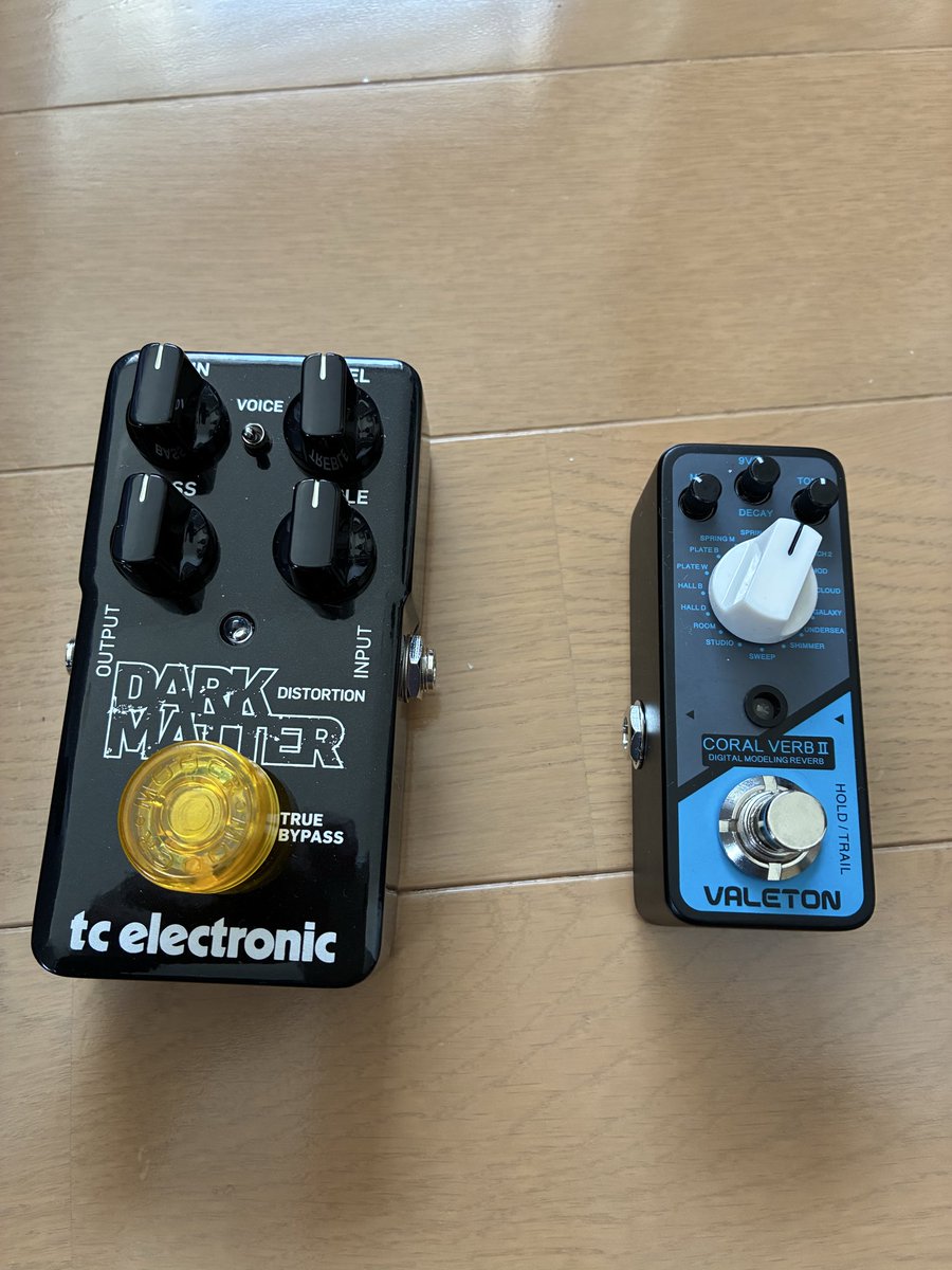 beffjeck47's tweet image. 届いたぜMy New Gear……！

#tcelectronic
#DarkMatter
#valeton
#CoralVerbⅡ