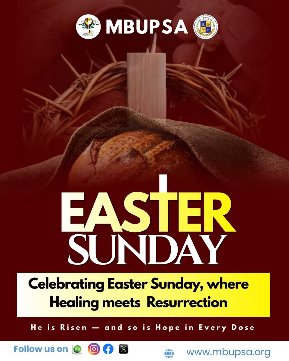 mbupsa's tweet photo. The hope and joy of our Salvation and so those who believe in Christ Jesus Live forevermore John 11:26 , Romans 10:10-11 , Ephesians 2:8-9 
Happy Easter✨❤️ https://t.co/zNV8NQEbyY