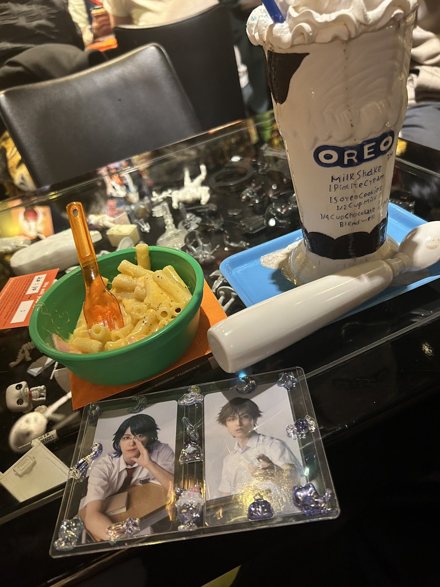 2年ぶり‼️😭😭
マカロニチーズとシェイク相変わらずうまい🧀🍪🥛
 #nopecafe