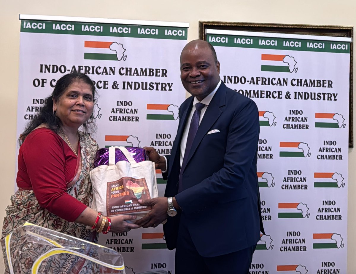 Indo - African Chamber of Commerce & Industry tweet media