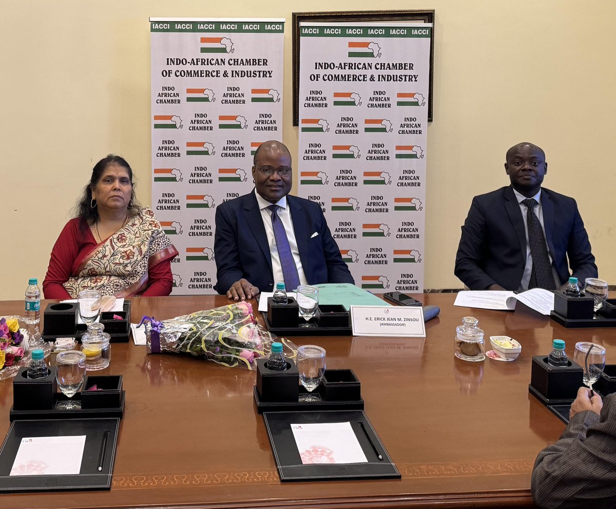 Indo - African Chamber of Commerce & Industry tweet media