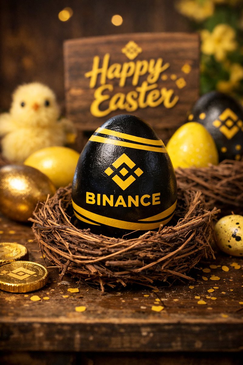 StiffAlvin's tweet photo. Happy Easter from binance #binanceeaster https://t.co/WWHL6kbTtx