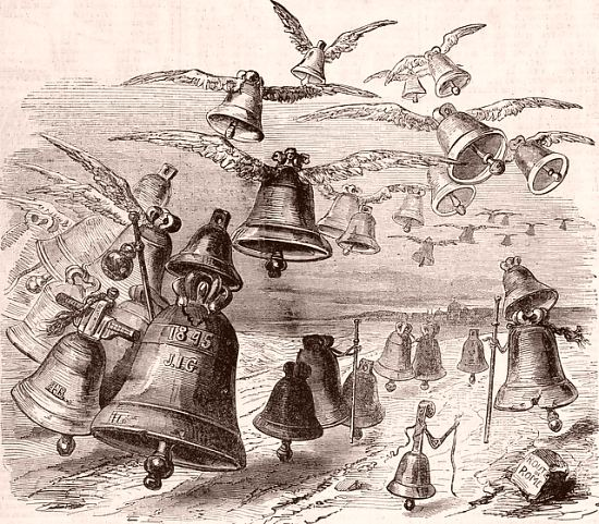 robbertleusink's tweet photo. On Good Friday, every church bell goes silent

Parents in France used to tell their children the bells have grown wings and flown to Rome to be blessed by the Pope

On Easter Sunday they fly back, dropping chocolate eggs into gardens as they pass overhead

French children do not look for a rabbit